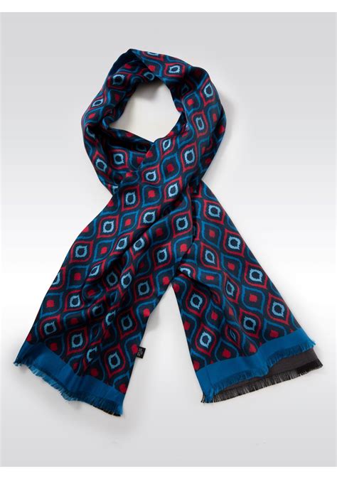 designer silk scarves for men.